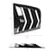 Spec-D Tuning 11-21 Dodge Charger Side Window Louvers Glossy Black WLUQ-CHG11GB-PQ - alternate 5